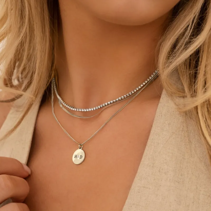 Finaste Ketting 2 initials exclusive Clearance