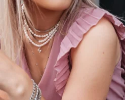 Finaste Ketting Chain & Pearl Outlet