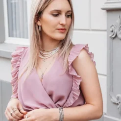 Finaste Ketting Chain & Pearl Outlet