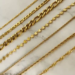 Finaste Ketting Flower Chain Goud Kleurig Best
