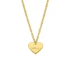 Finaste Ketting hartje met naam kleur goud Fashion