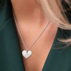 Finaste Ketting hartje met vingerafdruk Discount