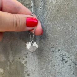 Finaste Ketting hartje met vingerafdruk Discount