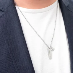 Finaste Ketting mannen met naam anker New