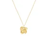 Finaste Ketting met bloemetje goudkleurig New