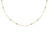 Finaste Ketting met bolletjes trendkleuren goudkleurig Hot