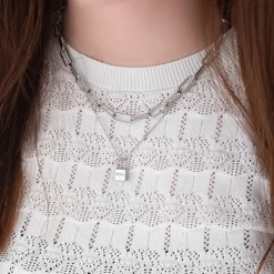 Finaste Ketting met graveerbaar slotje New