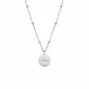 Finaste Ketting met graveerbare Vintage coin Online