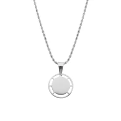 Finaste Ketting met ronde hanger Hot