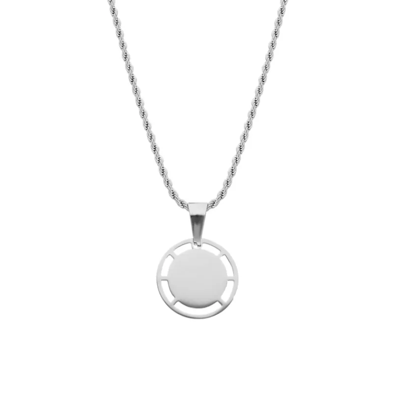 Finaste Ketting met ronde hanger Hot