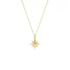 Finaste Ketting met ster goudkleurig Sale
