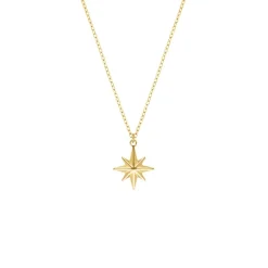 Finaste Ketting met ster goudkleurig Sale