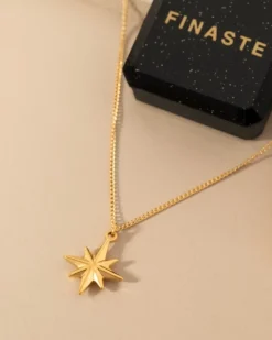 Finaste Ketting met ster goudkleurig Sale
