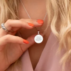 Finaste Ketting Met Tekst Rond Online