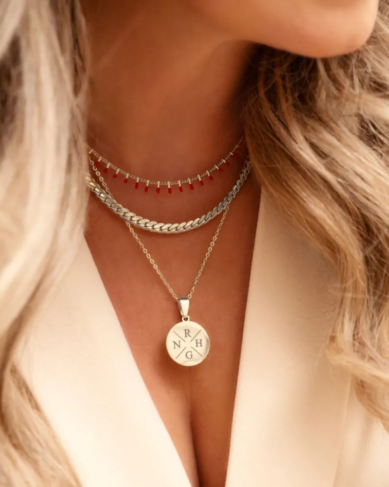 Finaste Ketting Met Vier Initialen Online