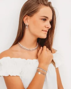 Finaste Ketting Met Witte Bolletjes Online