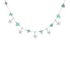 Finaste Ketting met zeesterren turquoise Best