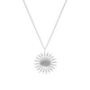 Finaste Ketting met zonnetje statement Fashion