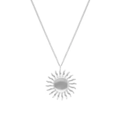 Finaste Ketting met zonnetje statement Fashion