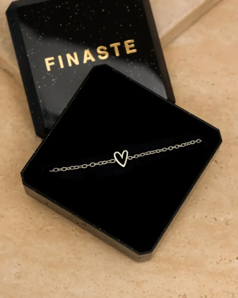 Finaste Ketting one love heart Fashion