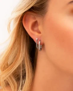 Finaste Ketting Oorbellen Little Stone Discount