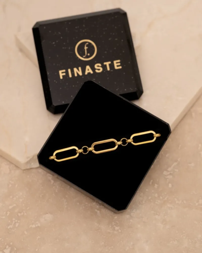 Finaste Ketting open chains goudkleurig Best
