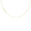 Finaste Ketting sideway love hearts goldplated Outlet