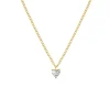 Finaste Ketting sparkle heart goldplated Clearance