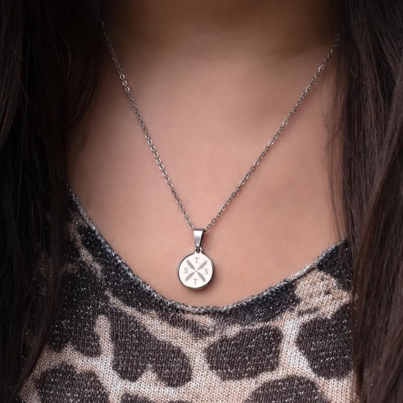 Finaste Ketting vier letters Discount