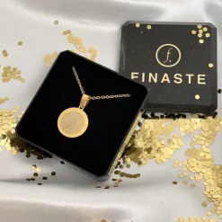 Finaste Ketting vingerafdruk goud kleurig New