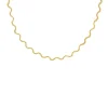Finaste Ketting wave kleur goud Discount