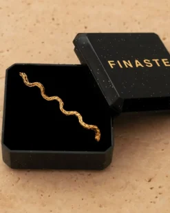 Finaste Ketting wave kleur goud Discount