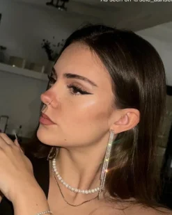 Finaste Korte parelketting goudkleurig Clearance