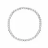 Finaste Kralen Armband Bolletjes Zilverkleurig New