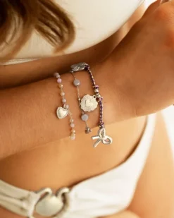 Finaste Kralen armband vintage hartje Fashion