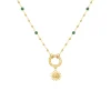 Finaste Kralenketting zon goudkleurig Online