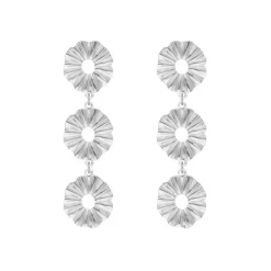 Finaste Lange bloem oorbellen Discount