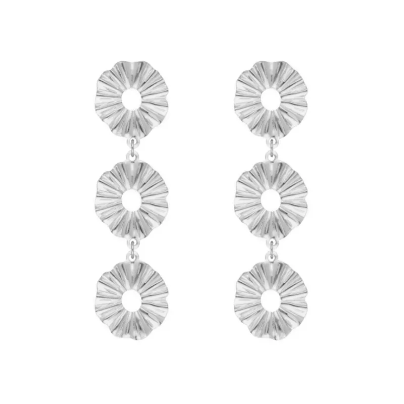 Finaste Lange bloem oorbellen Discount