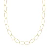 Finaste Lange ketting gedraaide chains goudkleurig Hot