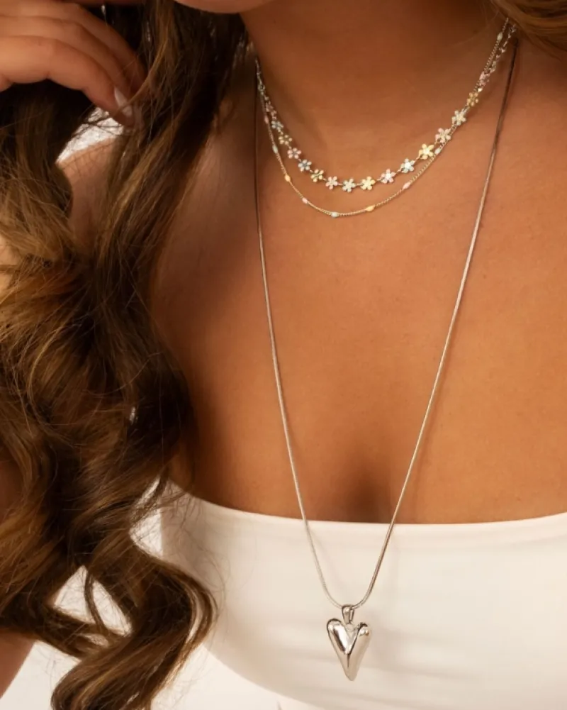 Finaste Lange ketting hart Outlet