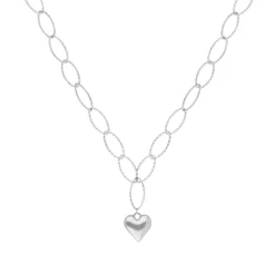 Finaste Lange ketting hartjes bedel Sale