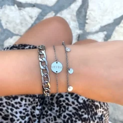 Finaste Letter armband 3 initialen Online