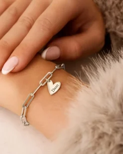 Finaste Letter armband hartje Clearance