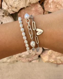 Finaste Letter armband hartje Clearance