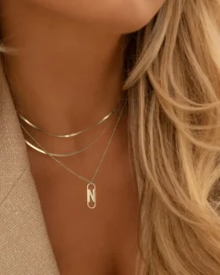 Finaste Letter ketting charm New