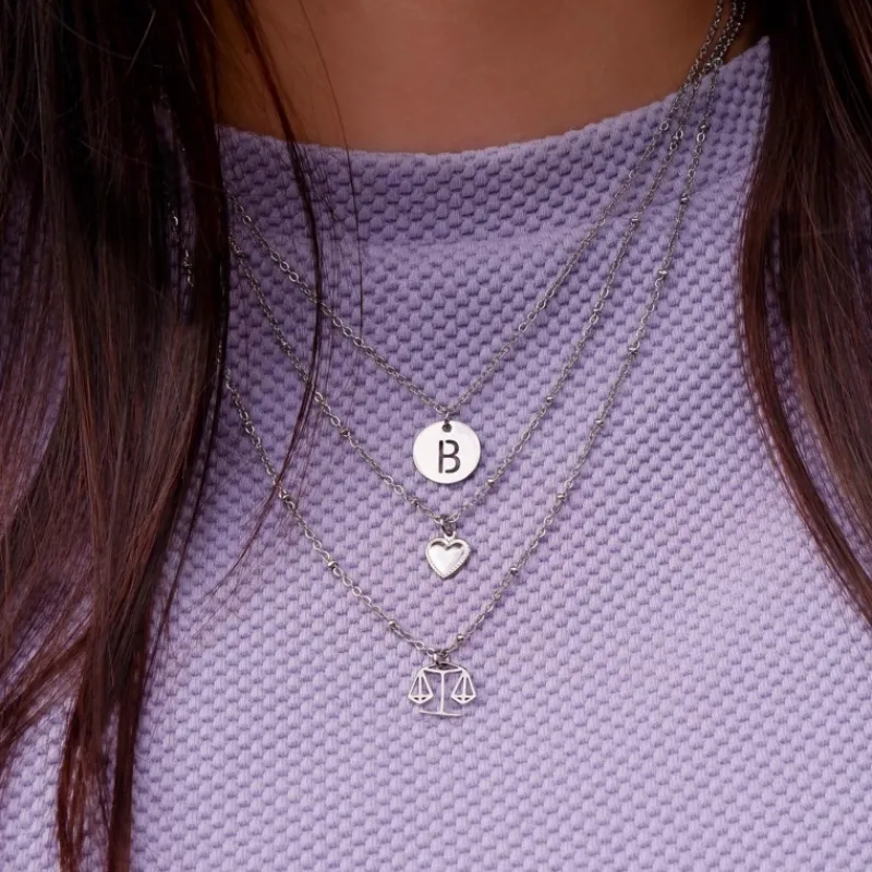 Finaste Letter Ketting Coin Fashion