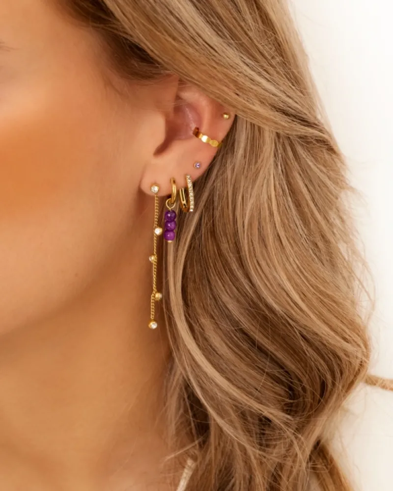 Finaste Little shiny hoops goudkleurig Clearance