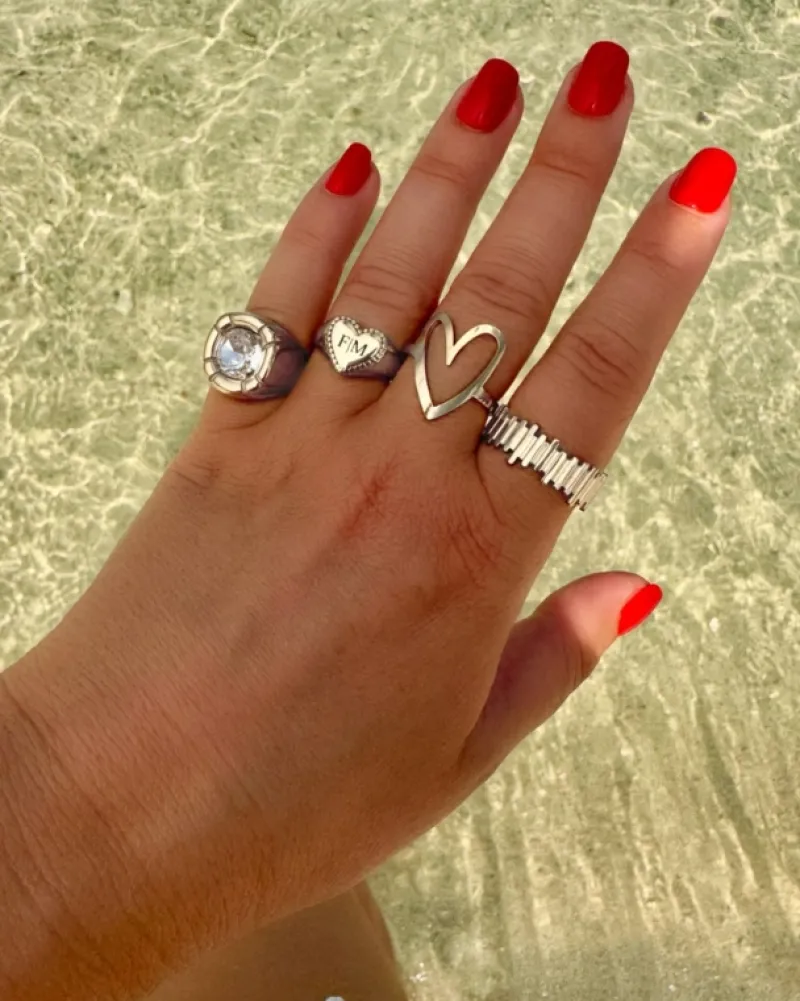Finaste Love heart ring Outlet