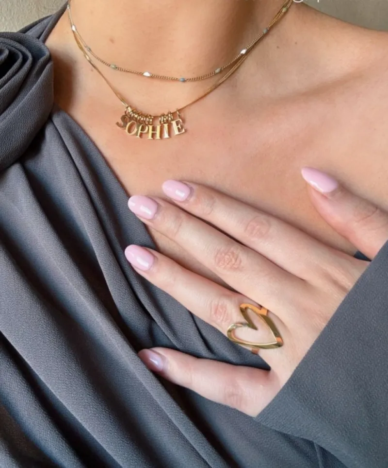 Finaste Love heart ring goldplated Clearance