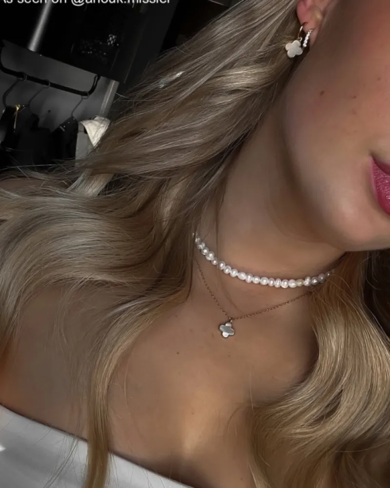 Finaste Luxury Clover ketting kleur goud Hot